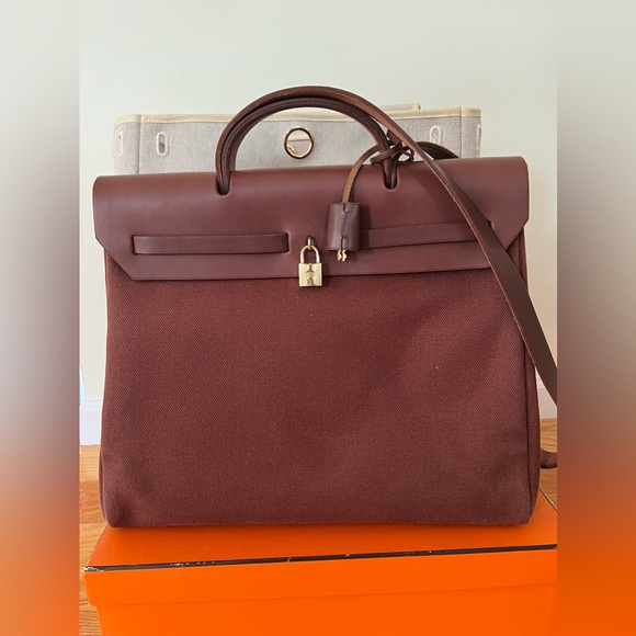 Vintage Hermes Herbag - Picture 5 of 11